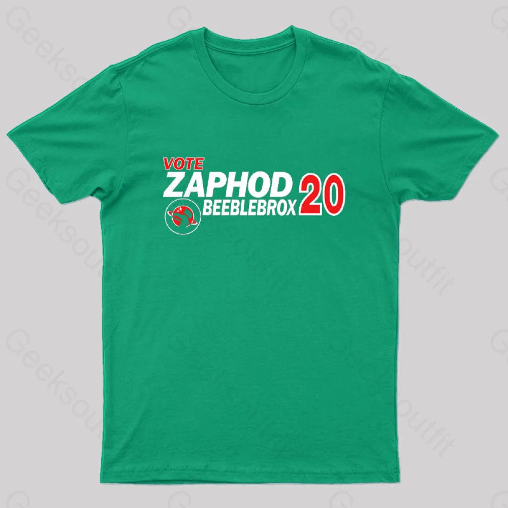 Zaphod Beeblebrox 2020 Geek T-Shirt Geometric