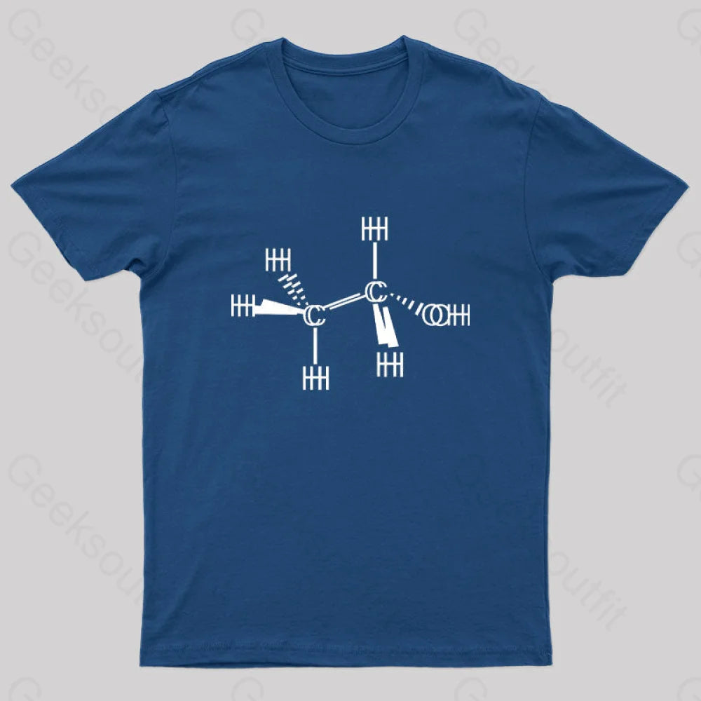 Ethanol Molecole As Seen Drunk Geek T-Shirt Sporty Women's Tennis