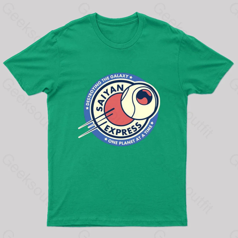 Saiyan Express Nerd T-Shirt Bohemian Women's Free