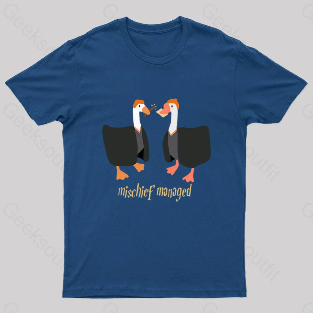 Magical Geese Nerd T-Shirt Adventure