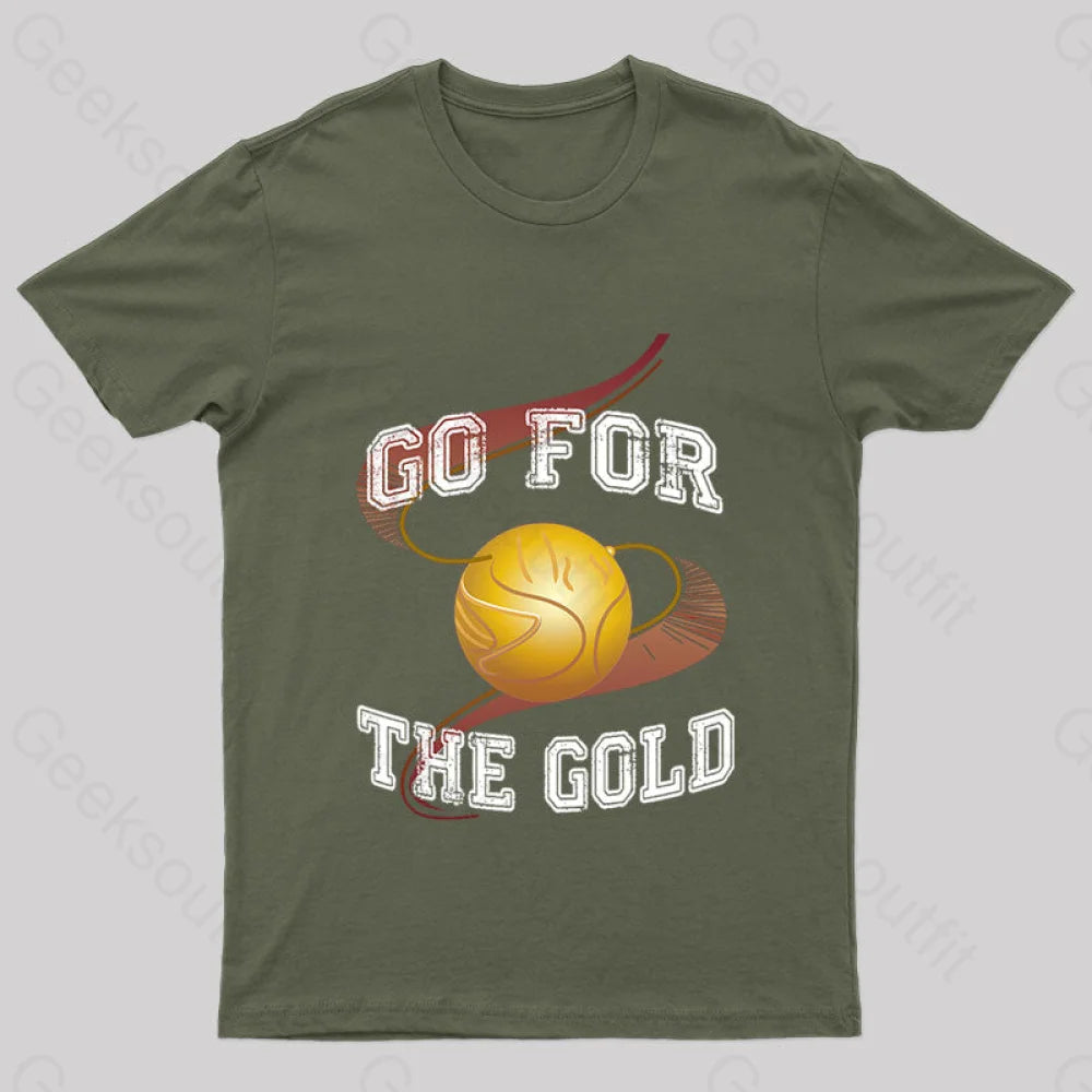 Go for the Gold Geek T-Shirt Women