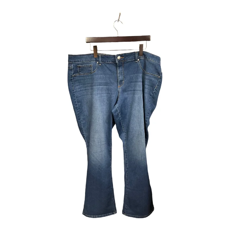 Jeans Boot Cut By Jessica Simpson In Blue Denim, Size: 22w Australian Beach