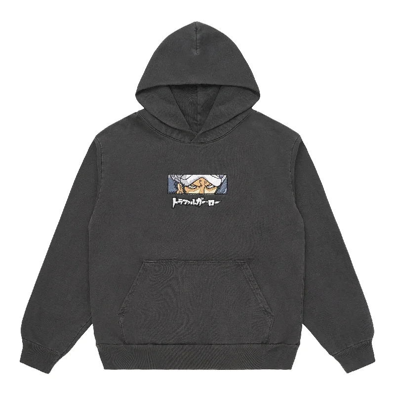 ONE PIECE LAW EYES HOODIE (CHARCOAL) *PRE ORDER* Compression