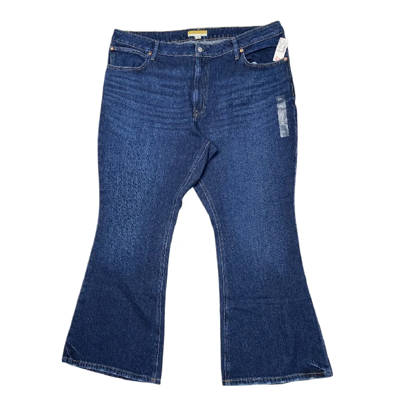 Jeans Boot Cut By Maurices In Blue, Size: 22w Artistic Women's Hand - painted
