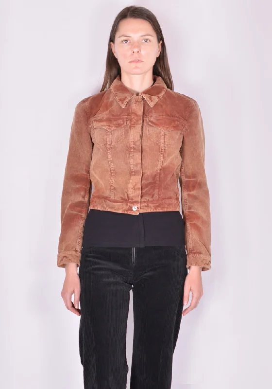 KNWLS FW21-ISSAJ0BUR ISSA JACKET LIGHT BURGUNDY Dynamic Women's Moto