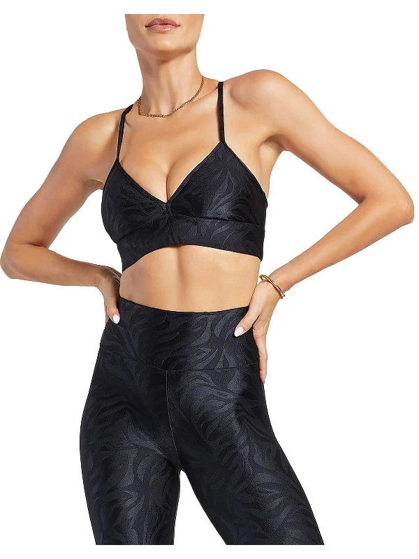 Era Foliage Womens Racerback Activewear Sports Bra Adventure