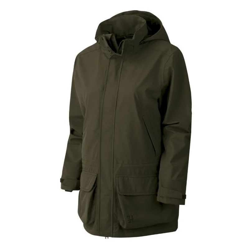 Harkila Orton Packable Lady Jacket - Willow Green Classic Women's Tweed