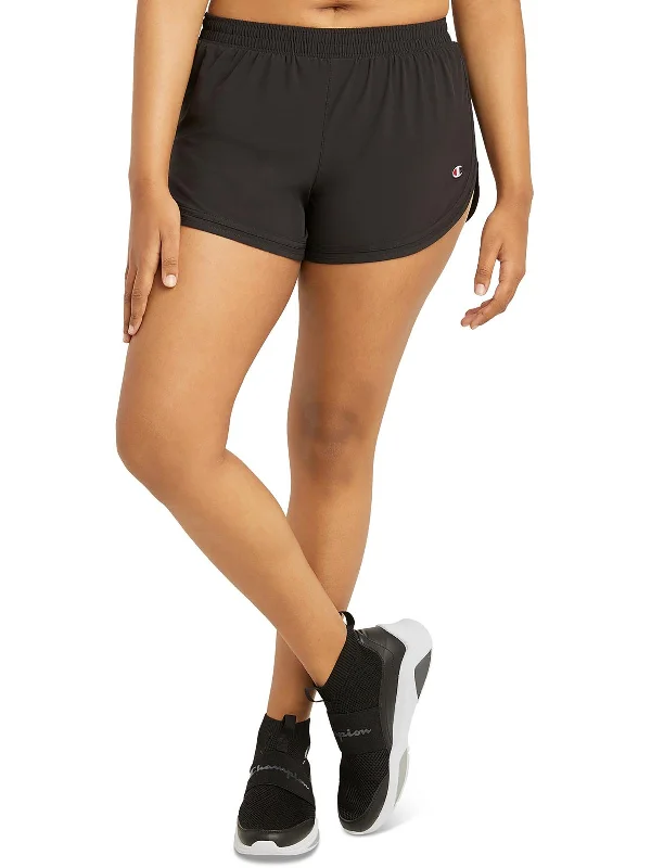 Womens Logo Fitness Shorts Cashmere