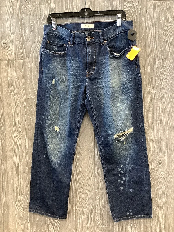 Jeans Boot Cut By Banana Republic In Blue, Size: 8 Stylish Women's Neon