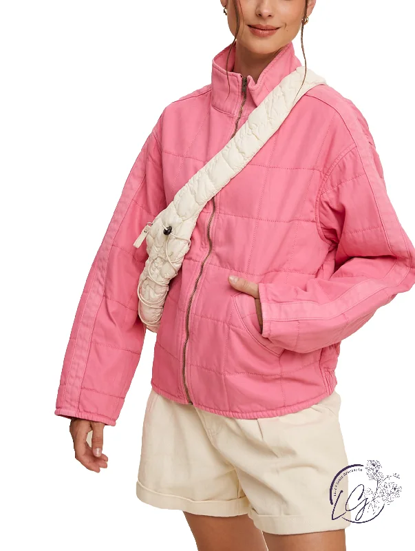 Bubblegum Dream Denim Jacket Bold Women's Statement