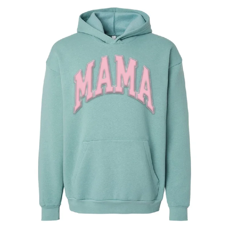 American Apparel 'Mama' PUFF Hoodie Geometric