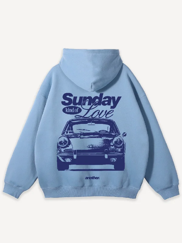 Sunday Kind Of Oversized Zip Hoodie Business