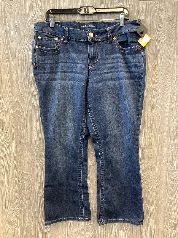 Jeans Boot Cut By Maurices In Blue, Size: 14 Adventure